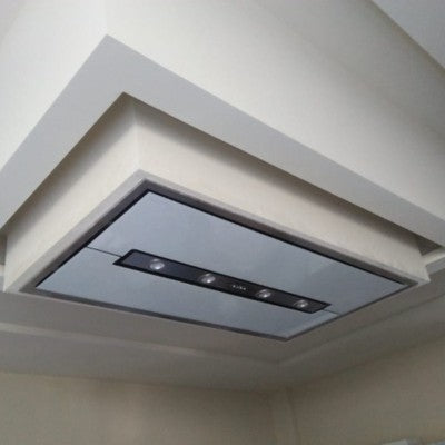 Glen 1010 Ceiling Mounted Electric Chimney 120cm (1250 m3h )