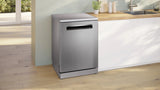 Series 6 Free-Standing Dishwasher 15 Place Settings, Brushed Steel Anti-Fingerprint with Wi-Fi Home Connect – SMP6HMI00I