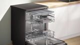 Series 6 Free-Standing Dishwasher 60 cm Brushed black steel anti-fingerprint SMS6HMC00I