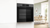 Series 6 Built-In Oven 76L with Air Fry, 3D HotAir & Eco Clean Direct, Black Inox – HJG852YG0I