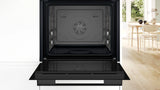 Series 6 Built-In Oven 76L with Air Fry, 3D HotAir & Eco Clean Direct, Black Inox – HJG852YG0I