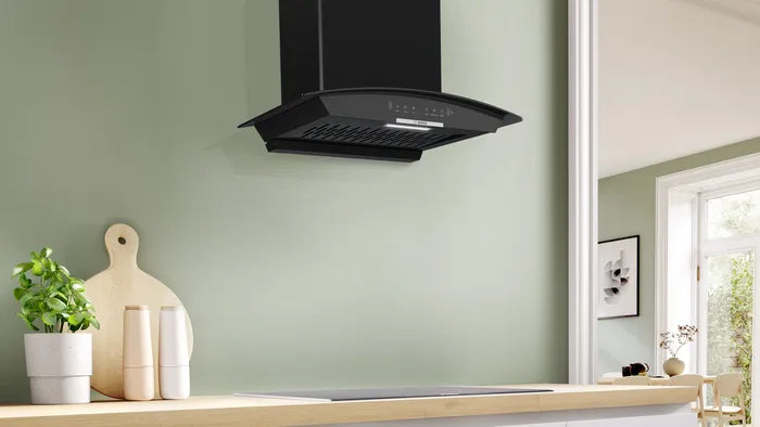 Series 4 wall-mounted cooker hood 60 cm Black DWA68IJ60I