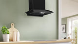Series 4 wall-mounted cooker hood 60 cm Black DWA68IJ60I