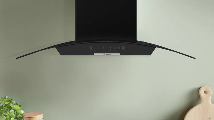 Series 4 wall-mounted cooker hood 90 cm Black DWA98IJ60I