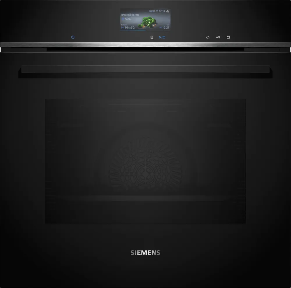 iQ700 Built-In Oven With Steam function 60 x 60 cm Black HS736G3B1I (Home Connect)