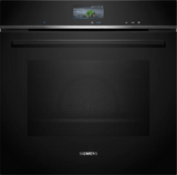 iQ700 Built-In Oven With Steam function 60 x 60 cm Black HS736G3B1I (Home Connect)