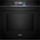 iQ700 Built-in oven with microwave function 60 x 60 cm Black  HM778GNB1I