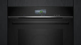 iQ700 Built-In Oven With Steam function 60 x 60 cm Black HS736G3B1I (Home Connect)