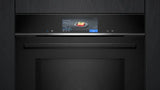 iQ700 Built-in oven with microwave function 60 x 60 cm Black  HM778GNB1I