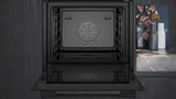 iQ700 Built-In Oven With Steam function 60 x 60 cm Black HS736G3B1I (Home Connect)