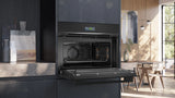 iQ700 Built-in compact oven with microwave function 60 x 45 cm Black CM724G1B1