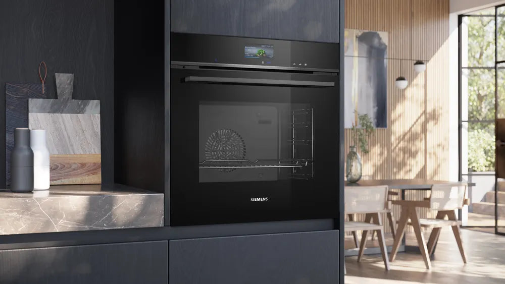 iQ700 Built-In Oven With Steam function 60 x 60 cm Black HS736G3B1I (Home Connect)