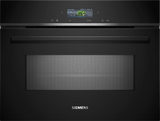 iQ700 Built-in compact oven with microwave function 60 x 45 cm Black CM724G1B1
