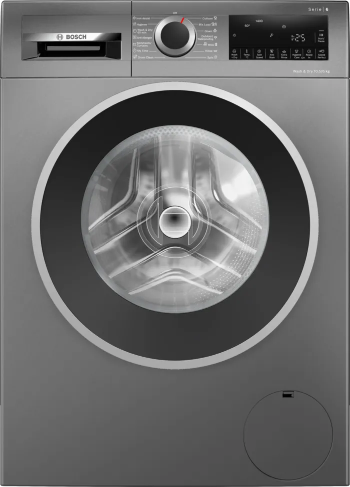 Series 6 10.5/6 kg Washer Dryer with 1400 RPM & SpeedPerfect – WNA2E4UCIN