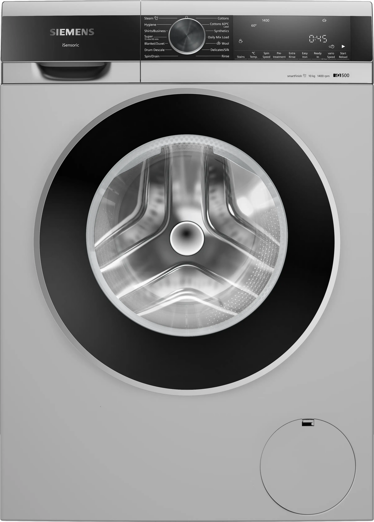 iQ500 washing machine, front loader 10 kg 1400 rpm