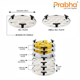 Grace IB Multi Kadhai Hammered with 6 Plates 26cm