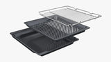 iQ700 Built-in compact oven with microwave function 60 x 45 cm Black CM724G1B1