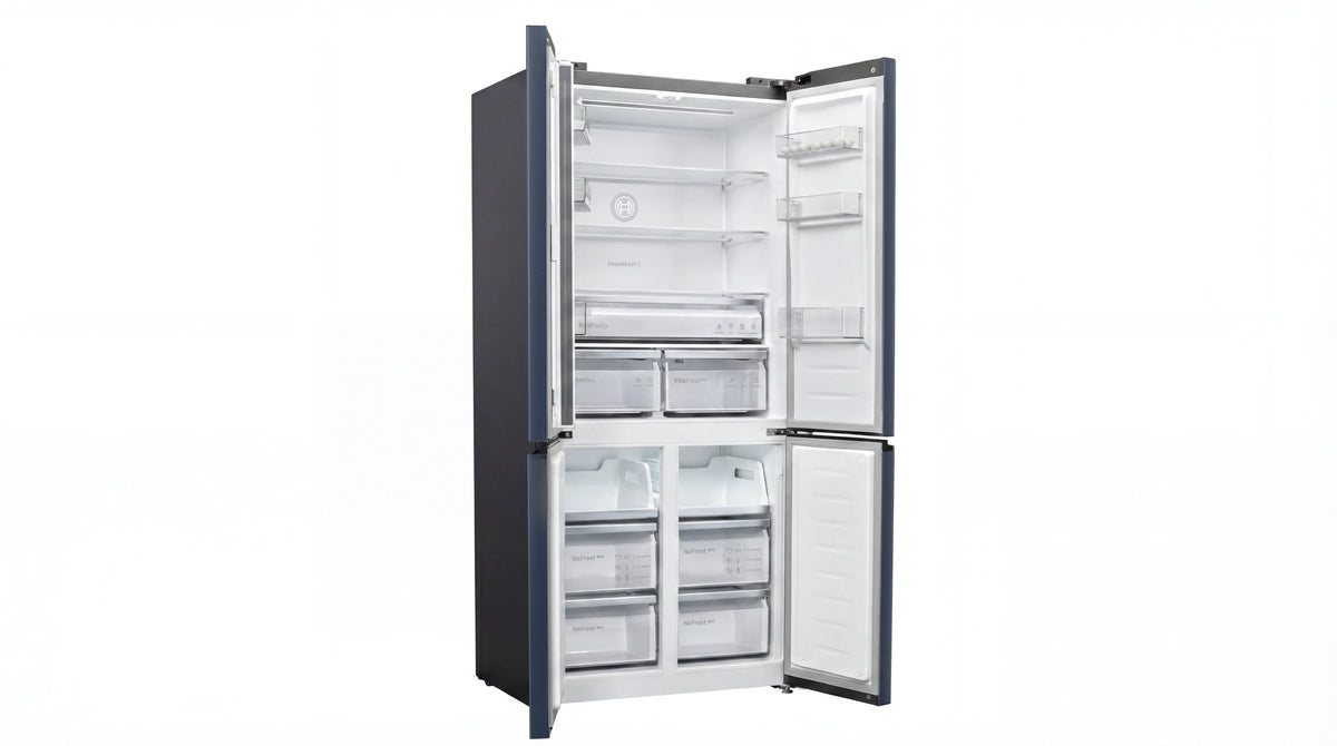 French Door Bottom freezer, multi door 192.5 x 84.2 cm Blue, Total No Frost KCP88E256I