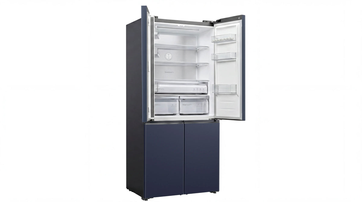 French Door Bottom freezer, multi door 192.5 x 84.2 cm Blue, Total No Frost KCP88E256I
