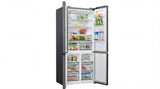 iQ100 503L French Door Bottom Mount Refrigerator with Total No Frost, hyperFresh Flex & Dark Lake Glass Finish – KC88EA256I
