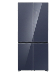 iQ100 503L French Door Bottom Mount Refrigerator with Total No Frost, hyperFresh Flex & Dark Lake Glass Finish – KC88EA256I