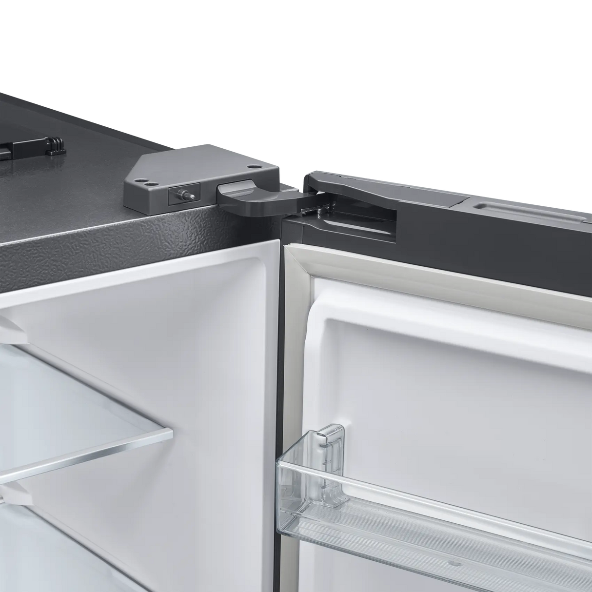 iQ100 503L French Door Bottom Mount Refrigerator with Total No Frost, hyperFresh Flex & Dark Lake Glass Finish – KC88EA256I