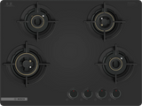 Series 4 Gas hob 70 cm Tempered glass, Black PNH7O6G20I