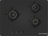 Series 4 Gas hob 70 cm Tempered glass, Black PNC7O6G20I