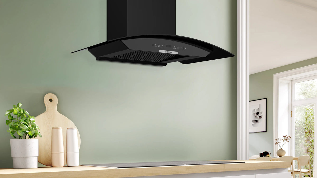 Series 2 Wall-Mounted Cooker Hood 90 cm Matt black DWA91BJ60I
