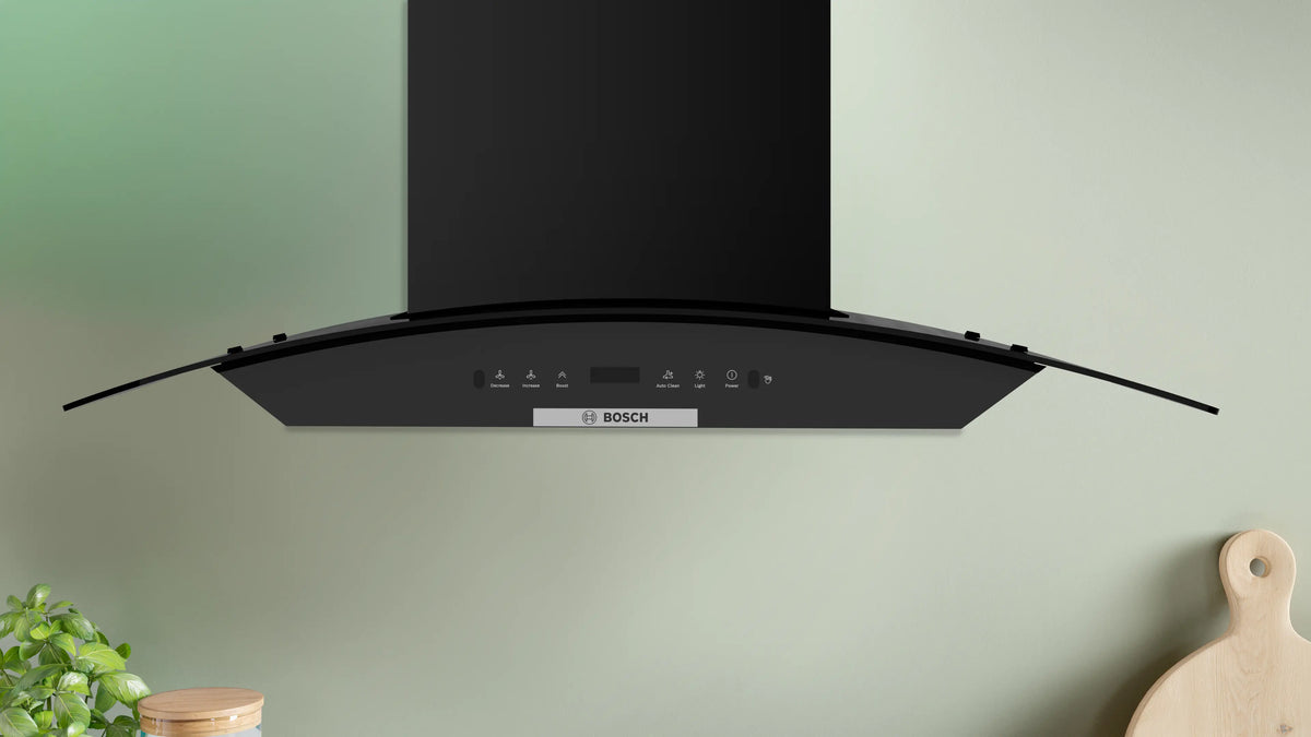 Series 2 Wall-Mounted Cooker Hood 90 cm Matt black DWA91BJ60I