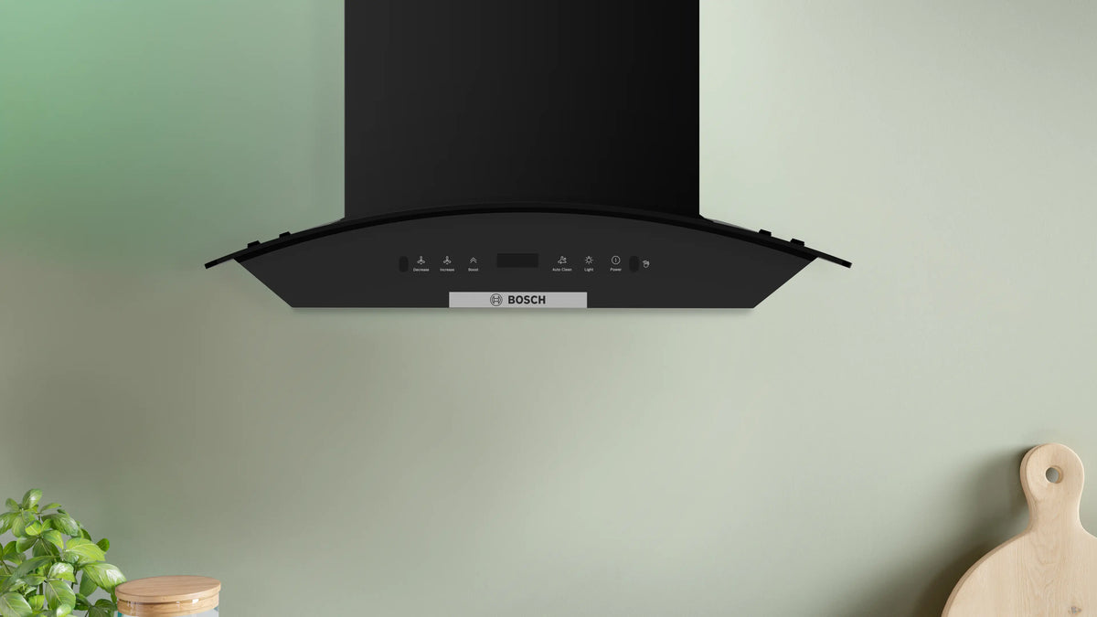Series 2 Wall-Mounted Cooker Hood 60 cm Matt black DWA61BJ60I