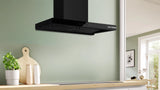 Series 4 Wall-Mounted Cooker Hood 90 cm Black DWB91CJ60I