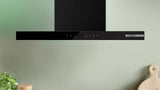 Series 4 Wall-Mounted Cooker Hood 90 cm Black DWB91CJ60I