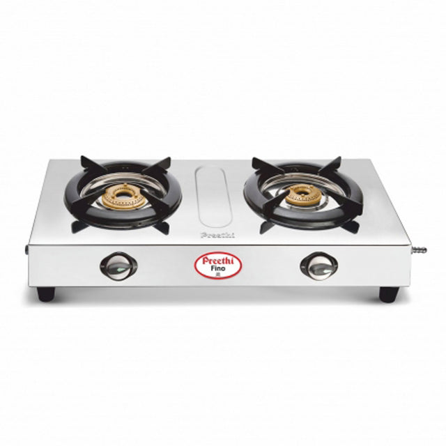 Buy Preethi Fino 2B Stainless Steel Gas Stoves at the lowest price in India at Apnidukaan.com, Save UPTO 50% Off, All India Free Shipping, Click here to see all of our exclusive deals.
