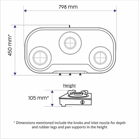 Glen CT 1035 XL SS HF BB DT