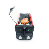 Full Chicken Rotisserie Horizontal Grill