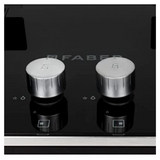 Faber ELITE 4BB BK CI Glass Cooktop with Manual Gas Stove Glass Cooktop (4 Burners)