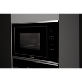 Hafele J34MWO Plus 39 Cm 34L Black Touch 4-Combination Cooking Microwave Grill with Convection Built-In Microwave 538.31.380