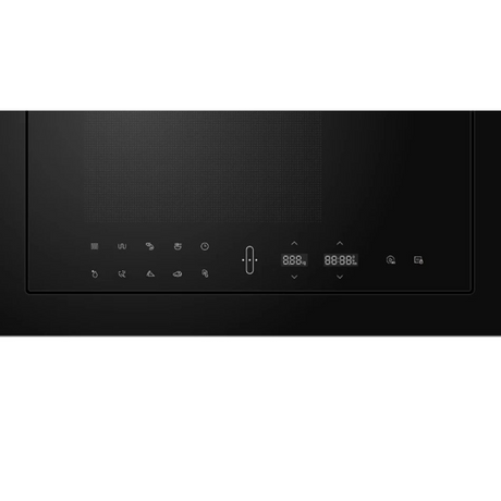 Hafele Diamond Neo 28 39 Cm 28L Black Touch Control Flat Bed Cavity 8-Auto Cook Options Microwave with Grill Built-In Microwave 538.31.390