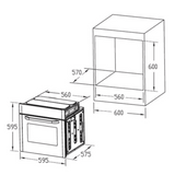 Hafele  Fm65bio 60cm 65l Built-in Microwave Oven