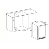 Elica EWC 145 S Wine Coolers
