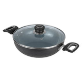 Zest Ceramica Kadai with Glass Lid - 2.5 Litre (24 cm)