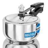 Hawkins Stainless Steel Pressure Cooker, 2 Litres, Silver & Hawkins Contura Pressure Cooker, 2 Litres, Silver