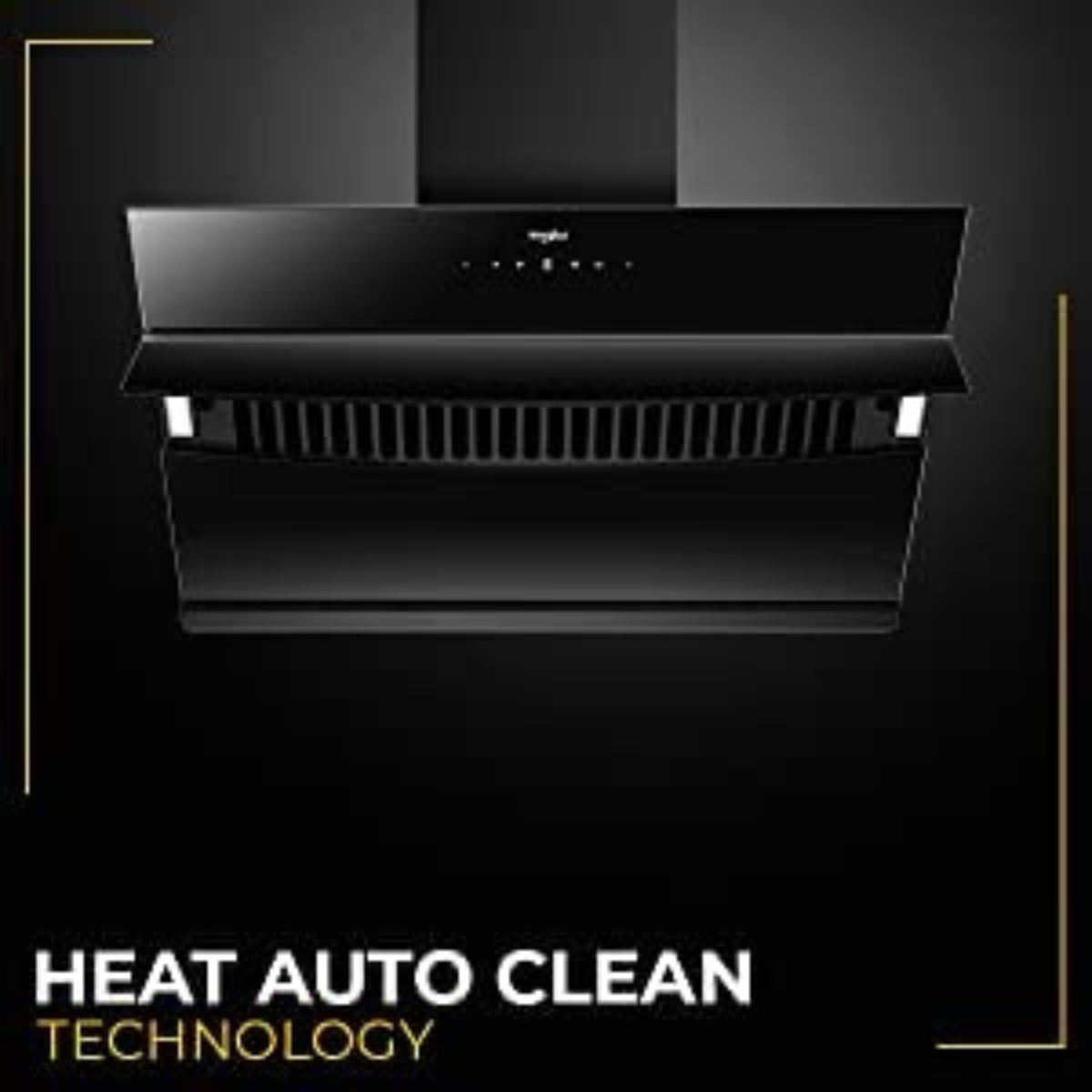 Whirlpool Kitchen Chimmny Wall Mounted Filterless Heat Auto Clean VFL 901 HAC 
