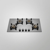 KAFF INF 804  Full Brass High Efficiency Burners With Full FFD Flame Failure Device Auto Electric Ignition Built In Hobs