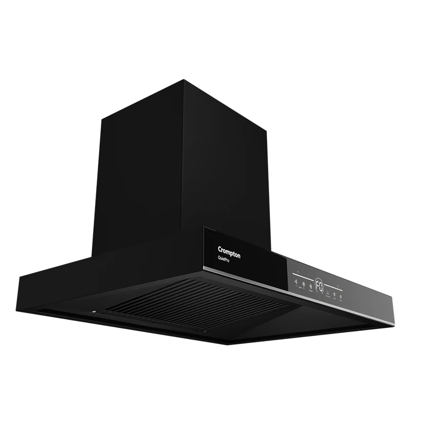 Crompton CHD-QPVB60FLE-MBL-Box Wall Mounted Chimney QuietPro 60 cm 