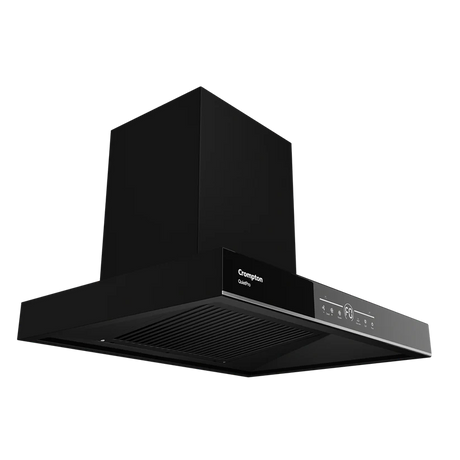 Crompton CHD-QPVB60FLE-MBL-Box Wall Mounted Chimney QuietPro 60 cm 