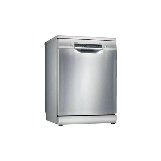 BOSCH SMS6HVI01I Series 6 Free Standing Dishwasher 60 cm Silver Inox