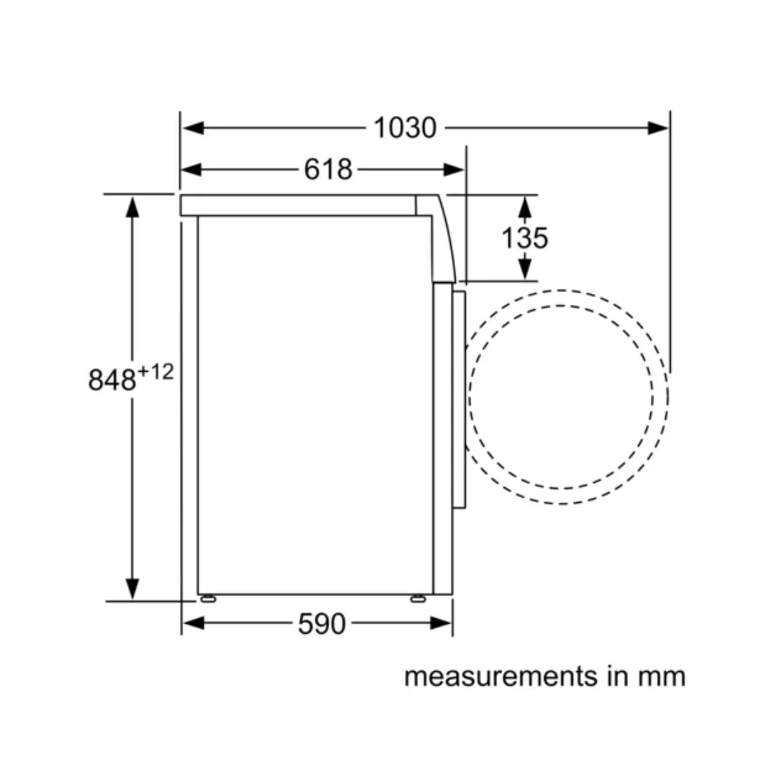 
Bosch WAJ2426IIN Series 4 washing machine