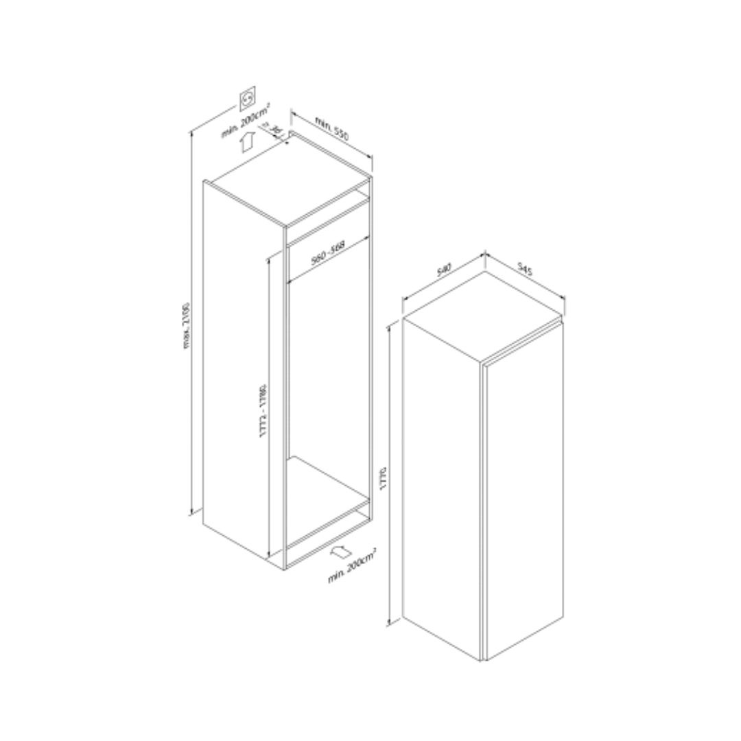 Blaupunkt By Hettich 5CL 288FE0